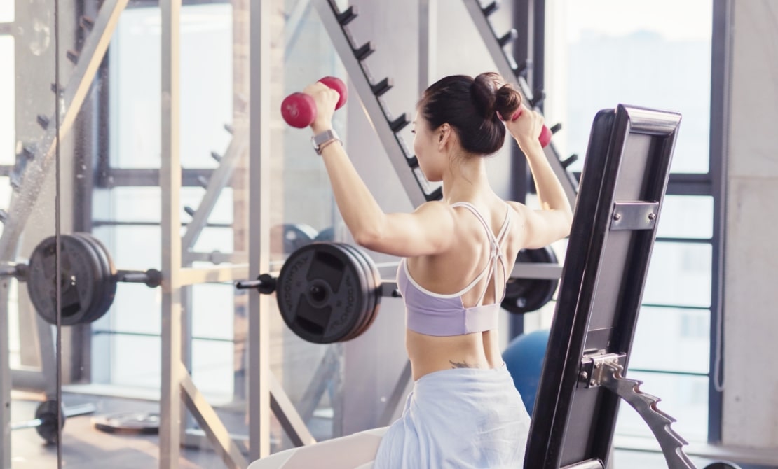 トレーニング風景画像